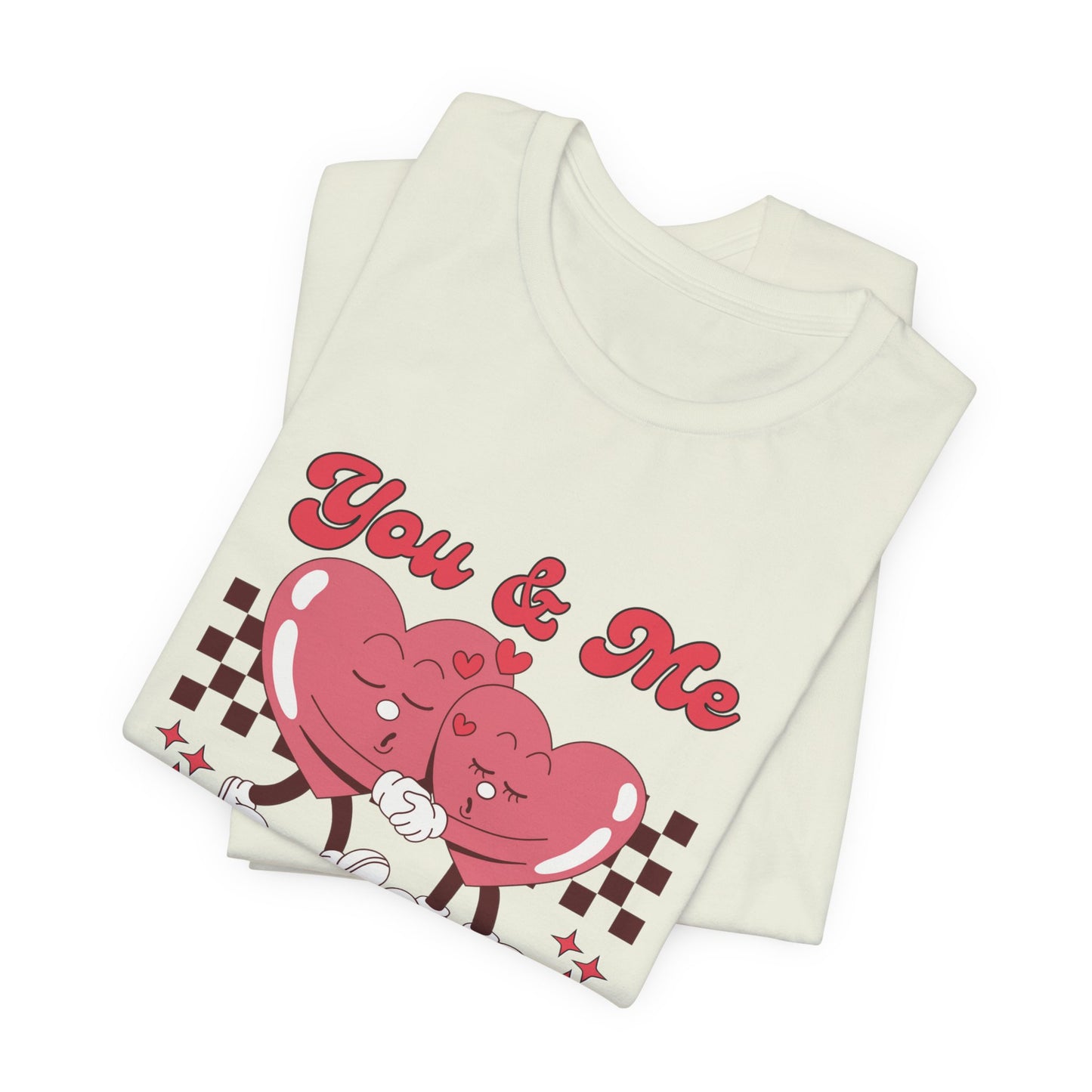 You And Me Always Together Customized Unisex Jersey Short Sleeve Tee