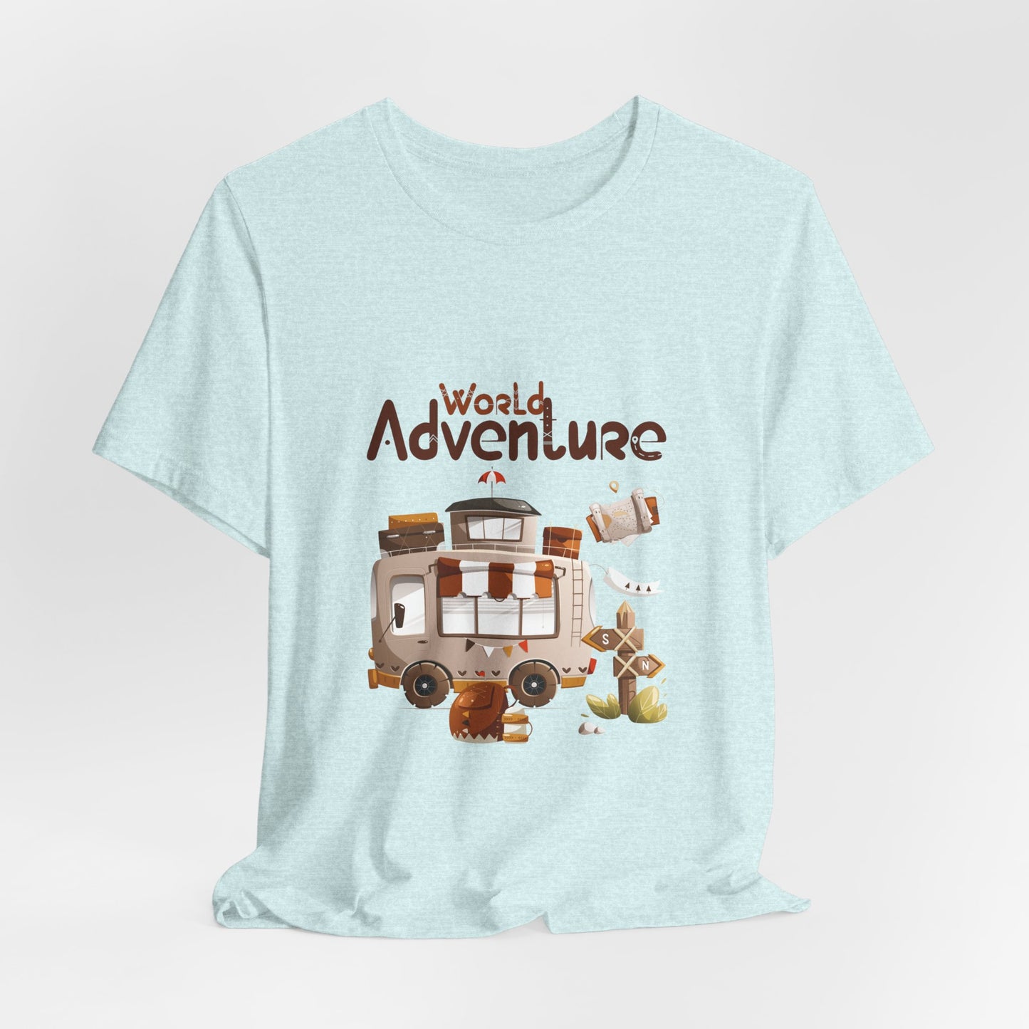 World Adventure Customized Unisex Jersey Short Sleeve Tee