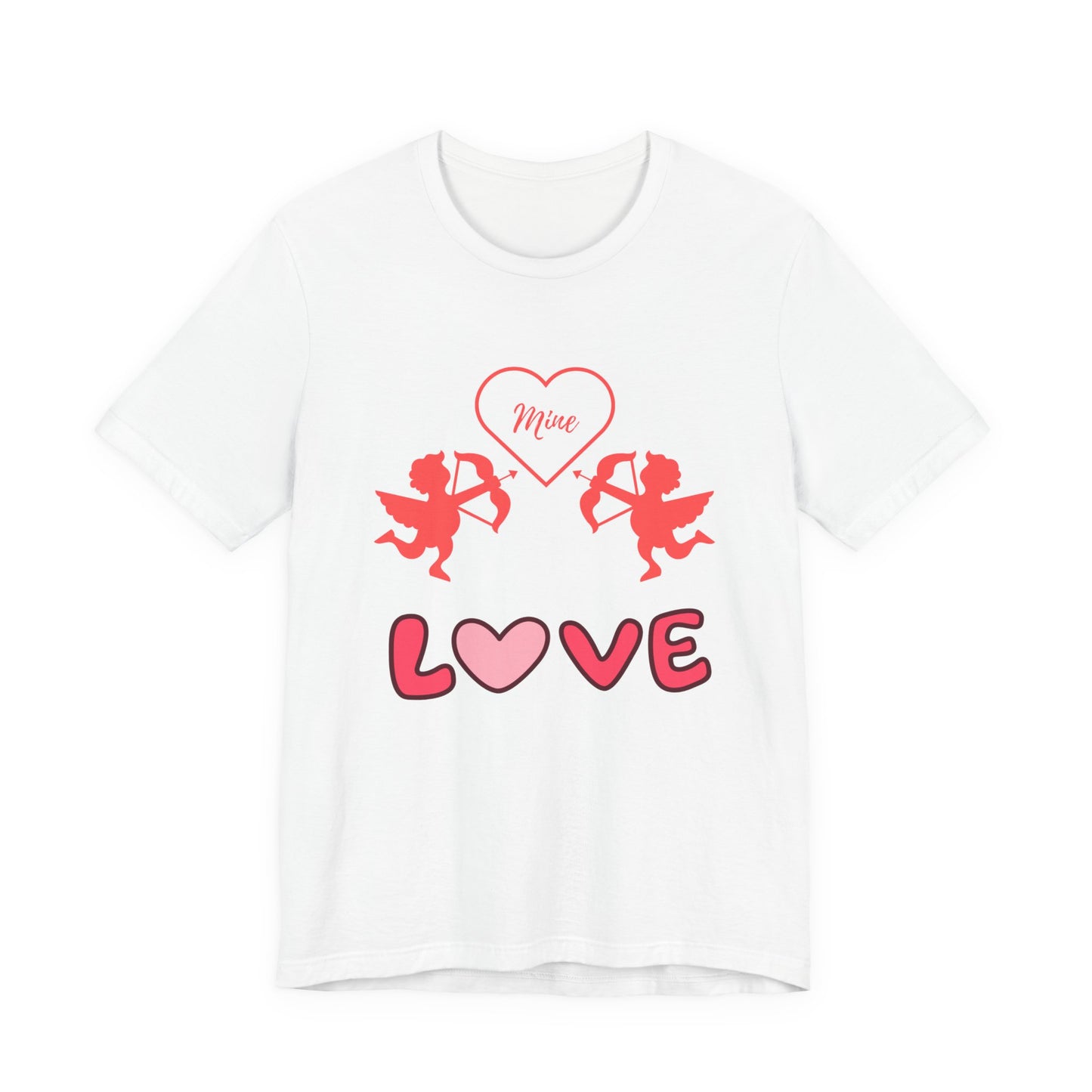 The Symbol of Love Customized Unisex Jersey Short Sleeve Tee