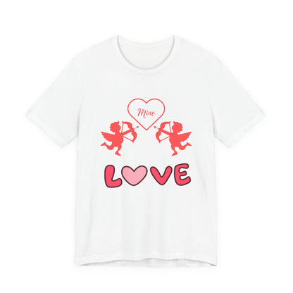 The Symbol of Love Customized Unisex Jersey Short Sleeve Tee
