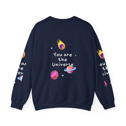 You Are The Universe Customized Unisex Heavy Blend™ Crewneck Sweatshirt