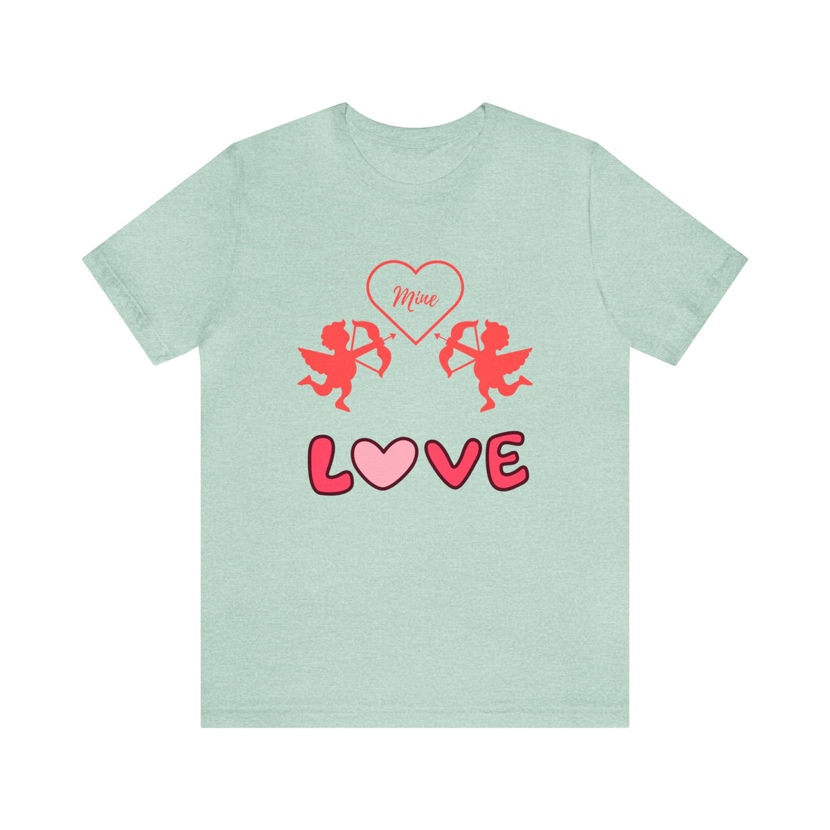 The Symbol of Love Customized Unisex Jersey Short Sleeve Tee