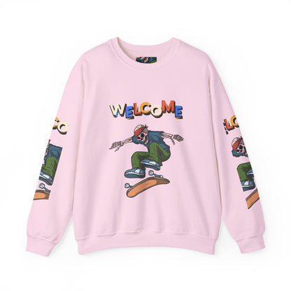 Welcome Skaters Customized Unisex Heavy Blend™ Crewneck Sweatshirt