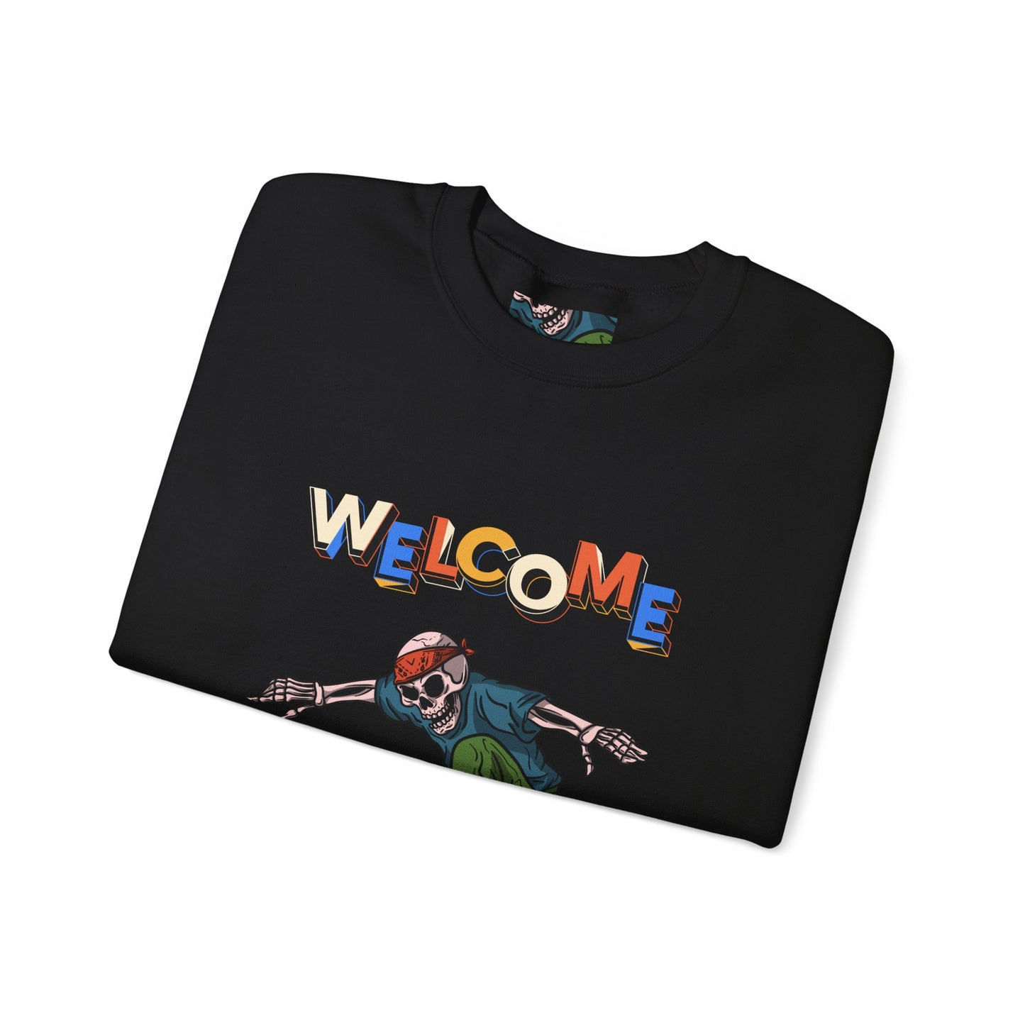 Welcome Skaters Customized Unisex Heavy Blend™ Crewneck Sweatshirt