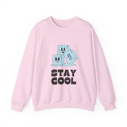 Stay Cool Customized Unisex Heavy Blend™ Crewneck Sweatshirt