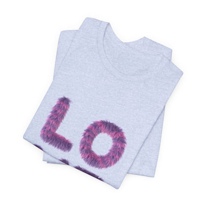 A Sign of Love Customized Unisex Jersey Short Sleeve Tee