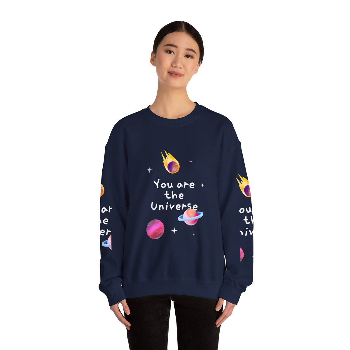 You Are The Universe Customized Unisex Heavy Blend™ Crewneck Sweatshirt
