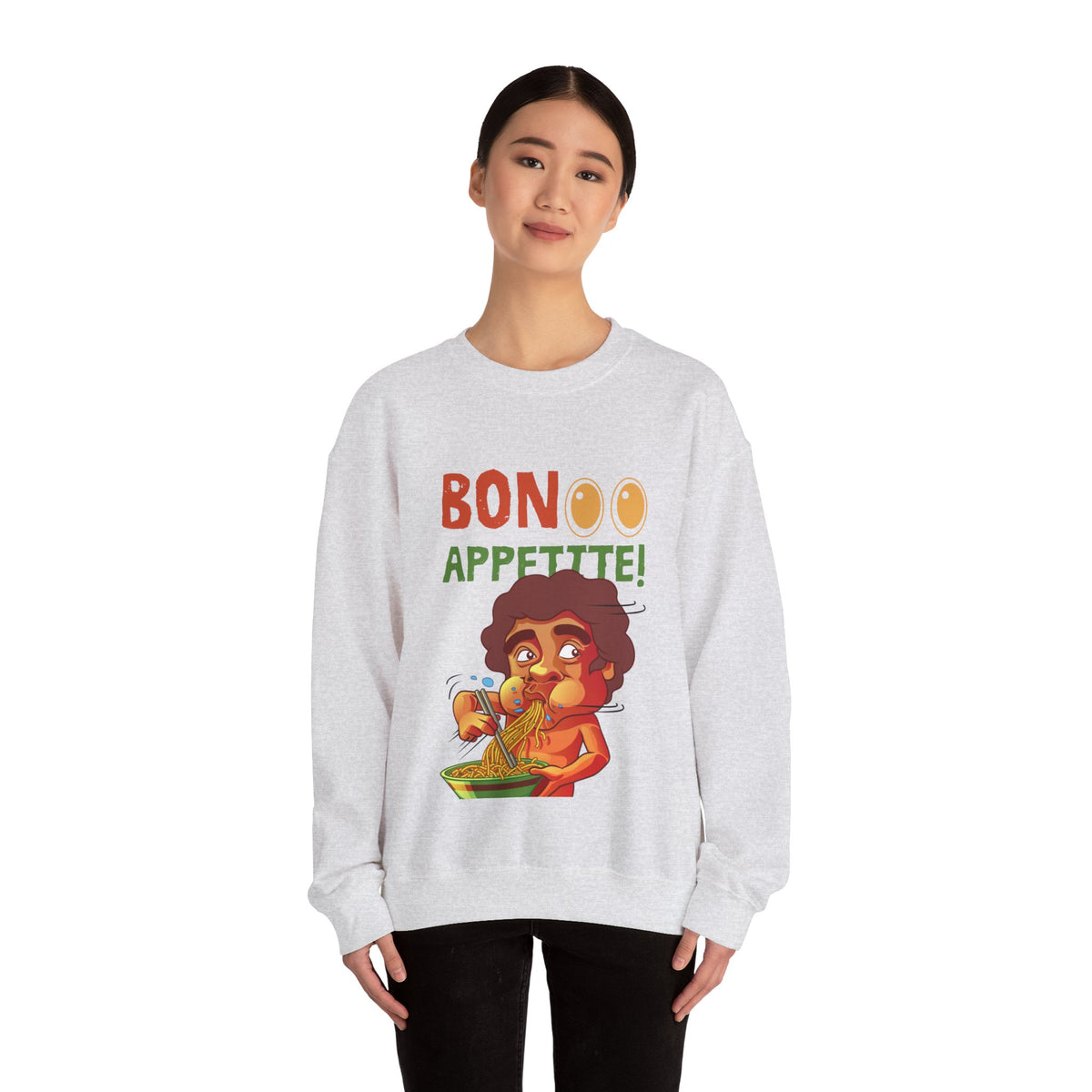 Bon Appetite Customized Unisex Heavy Blend™ Crewneck Sweatshirt