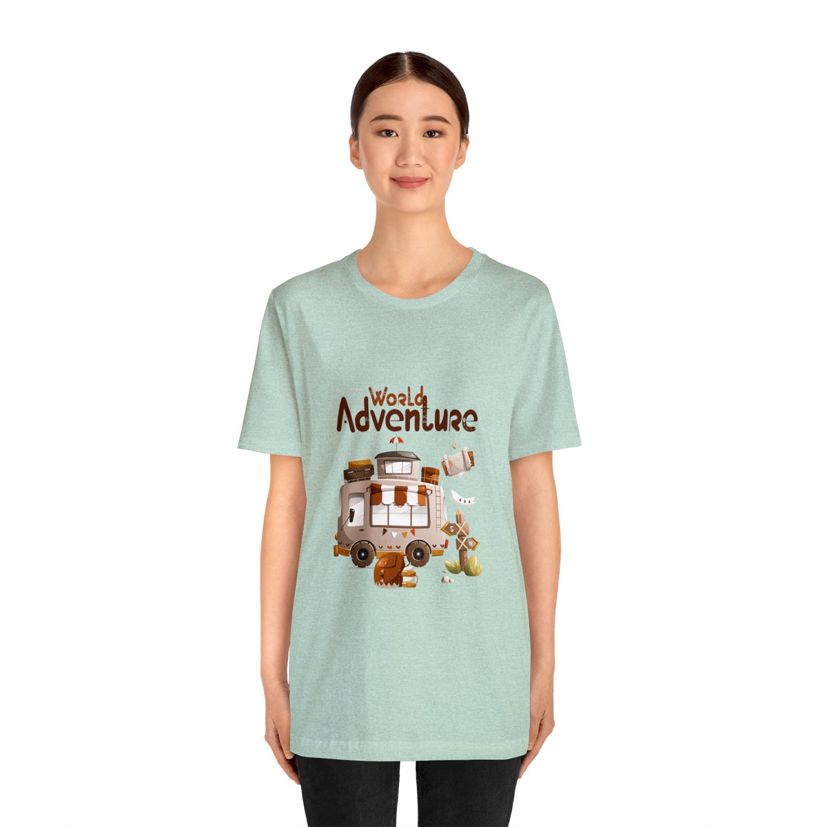 World Adventure Customized Unisex Jersey Short Sleeve Tee