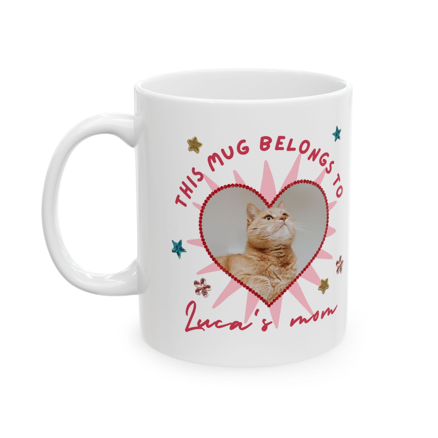Lover's Mom Customized Ceramic Mug 11oz