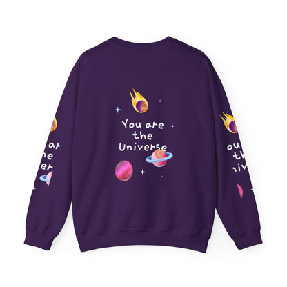 You Are The Universe Customized Unisex Heavy Blend™ Crewneck Sweatshirt