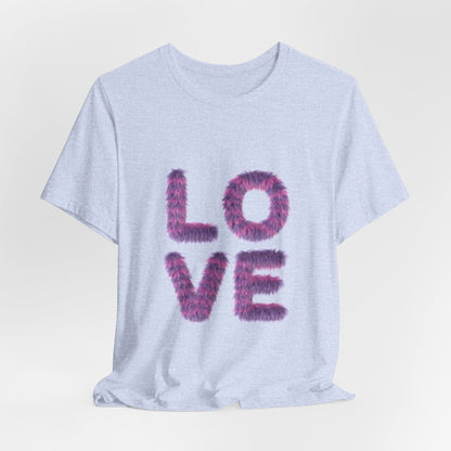 A Sign of Love Customized Unisex Jersey Short Sleeve Tee