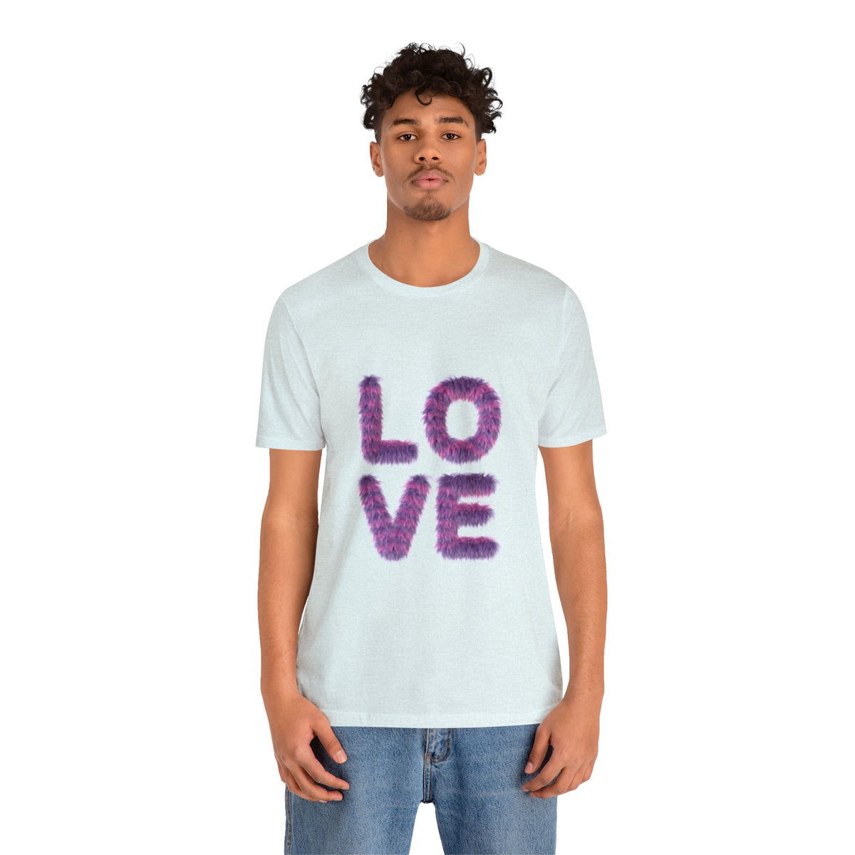 A Sign of Love Customized Unisex Jersey Short Sleeve Tee