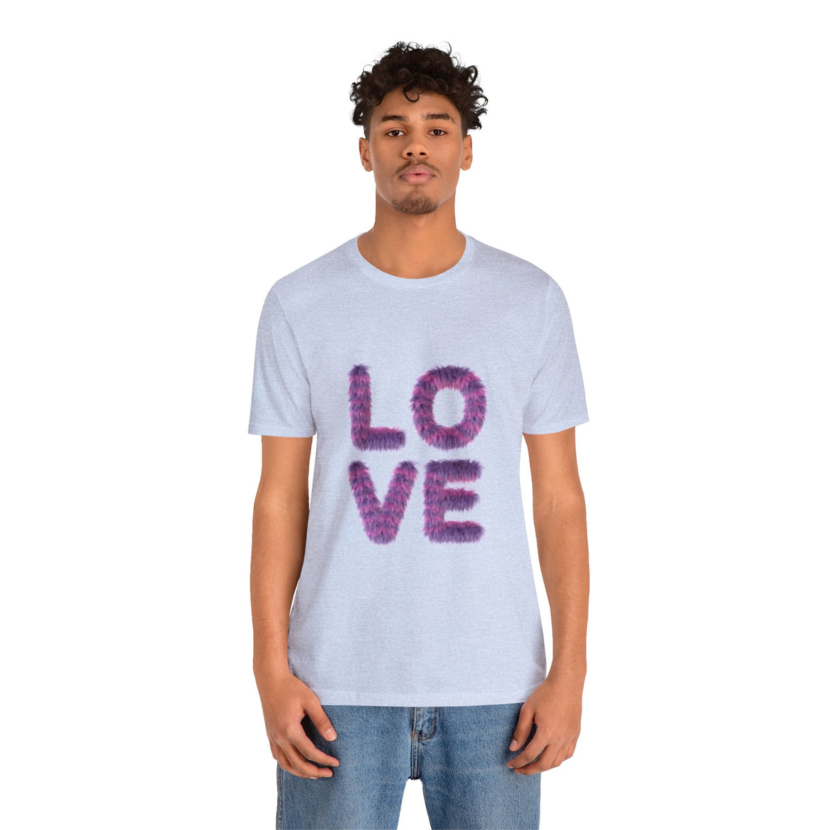 A Sign of Love Customized Unisex Jersey Short Sleeve Tee