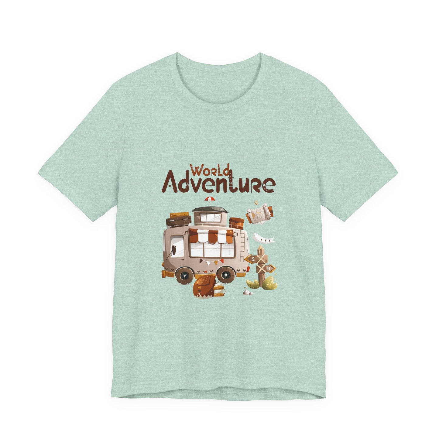 World Adventure Customized Unisex Jersey Short Sleeve Tee