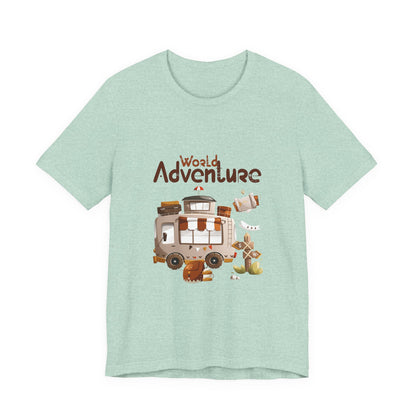 World Adventure Customized Unisex Jersey Short Sleeve Tee