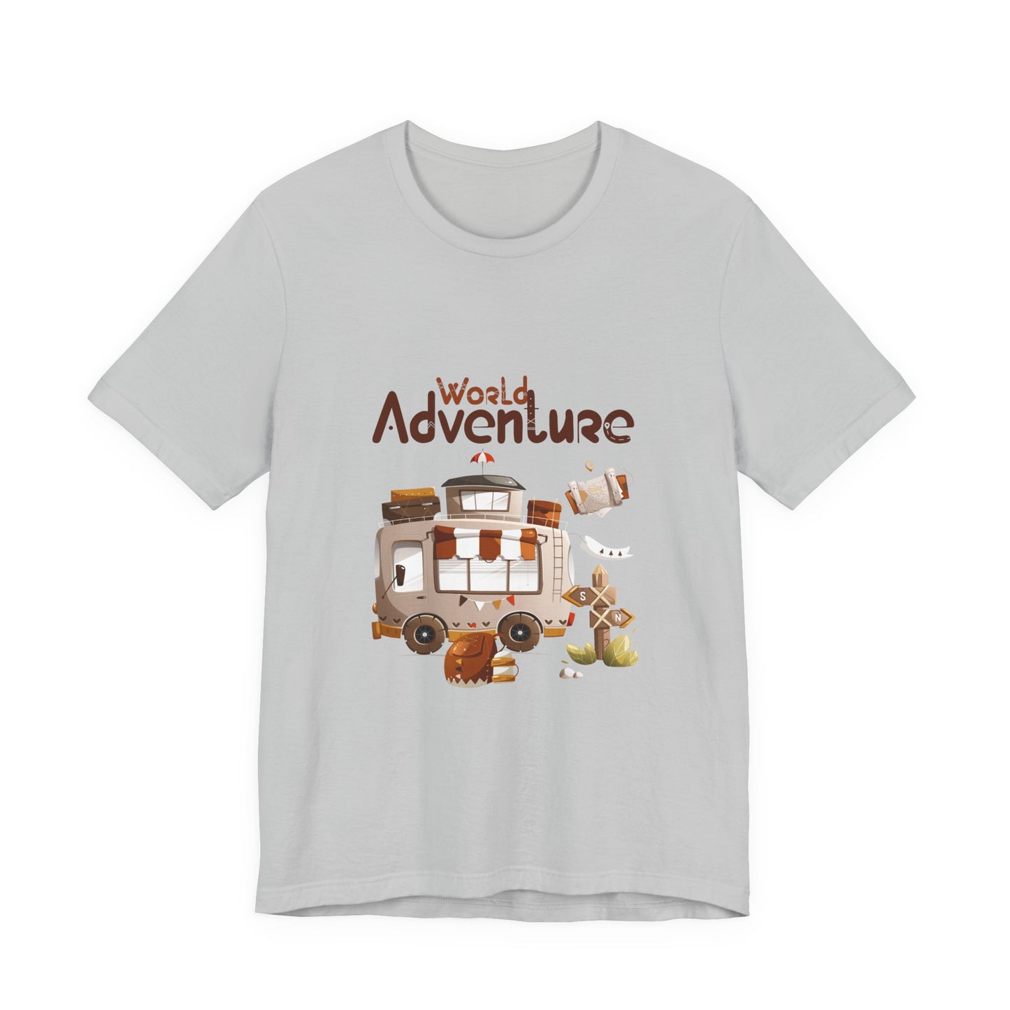 World Adventure Customized Unisex Jersey Short Sleeve Tee