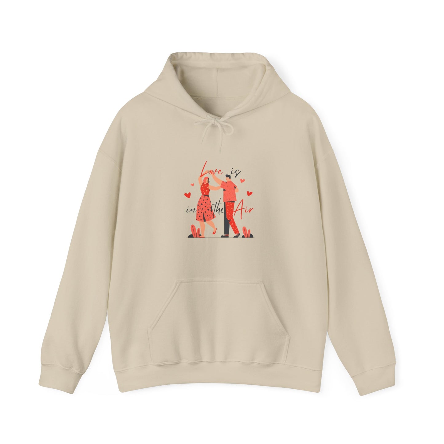 Love is in The Air Customized Unisex Heavy Blend™ Hooded Sweatshirt