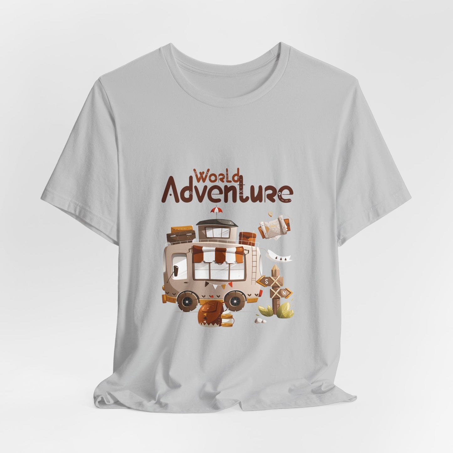 World Adventure Customized Unisex Jersey Short Sleeve Tee
