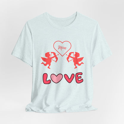The Symbol of Love Customized Unisex Jersey Short Sleeve Tee