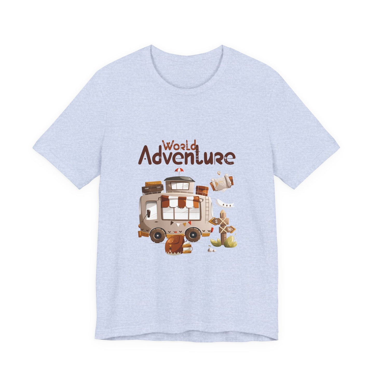 World Adventure Customized Unisex Jersey Short Sleeve Tee