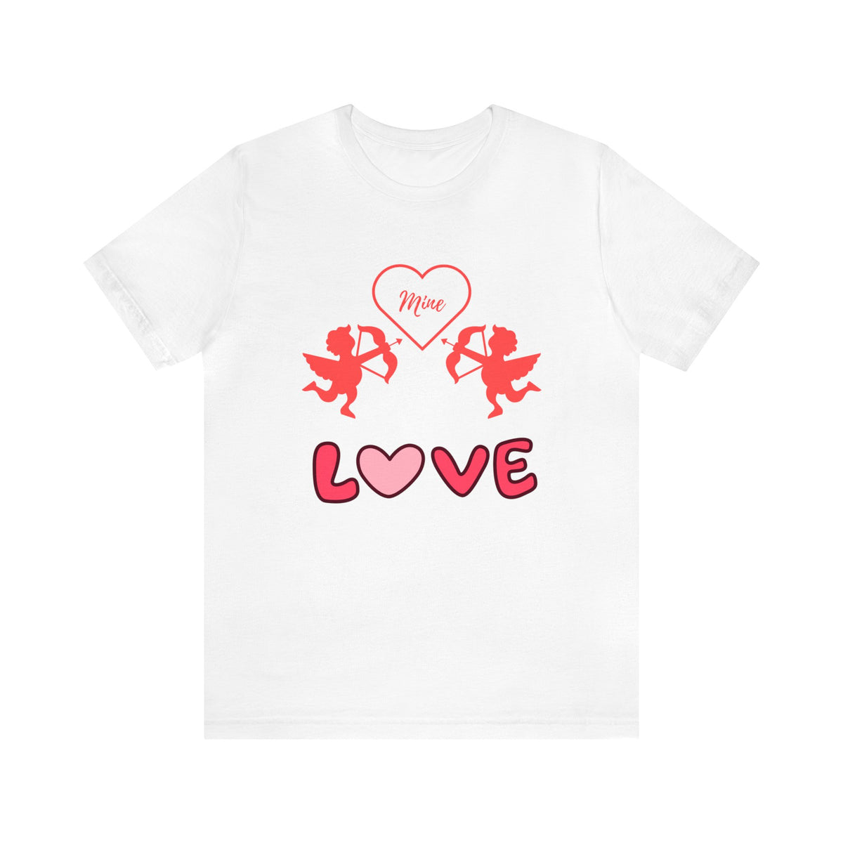 The Symbol of Love Customized Unisex Jersey Short Sleeve Tee