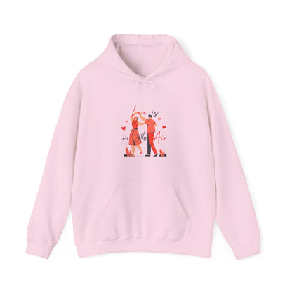 Love is in The Air Customized Unisex Heavy Blend™ Hooded Sweatshirt