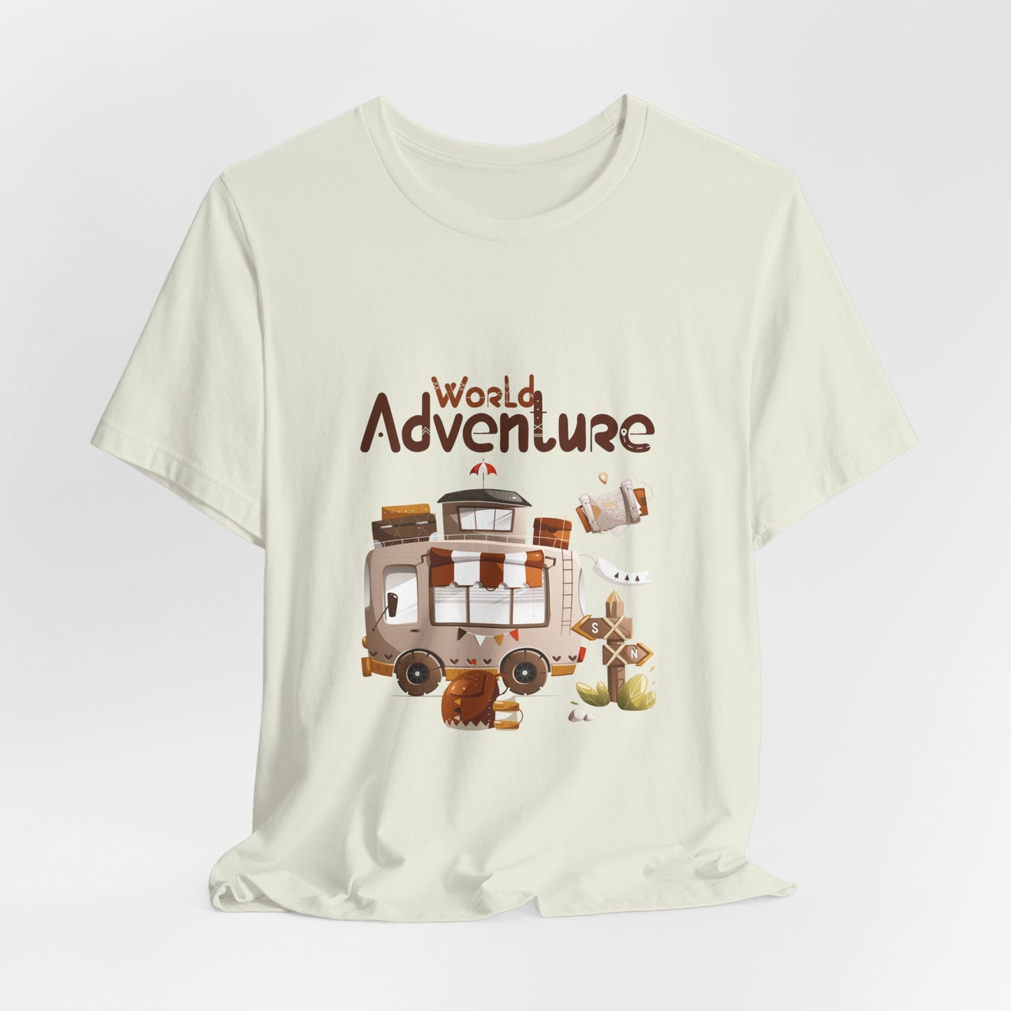 World Adventure Customized Unisex Jersey Short Sleeve Tee
