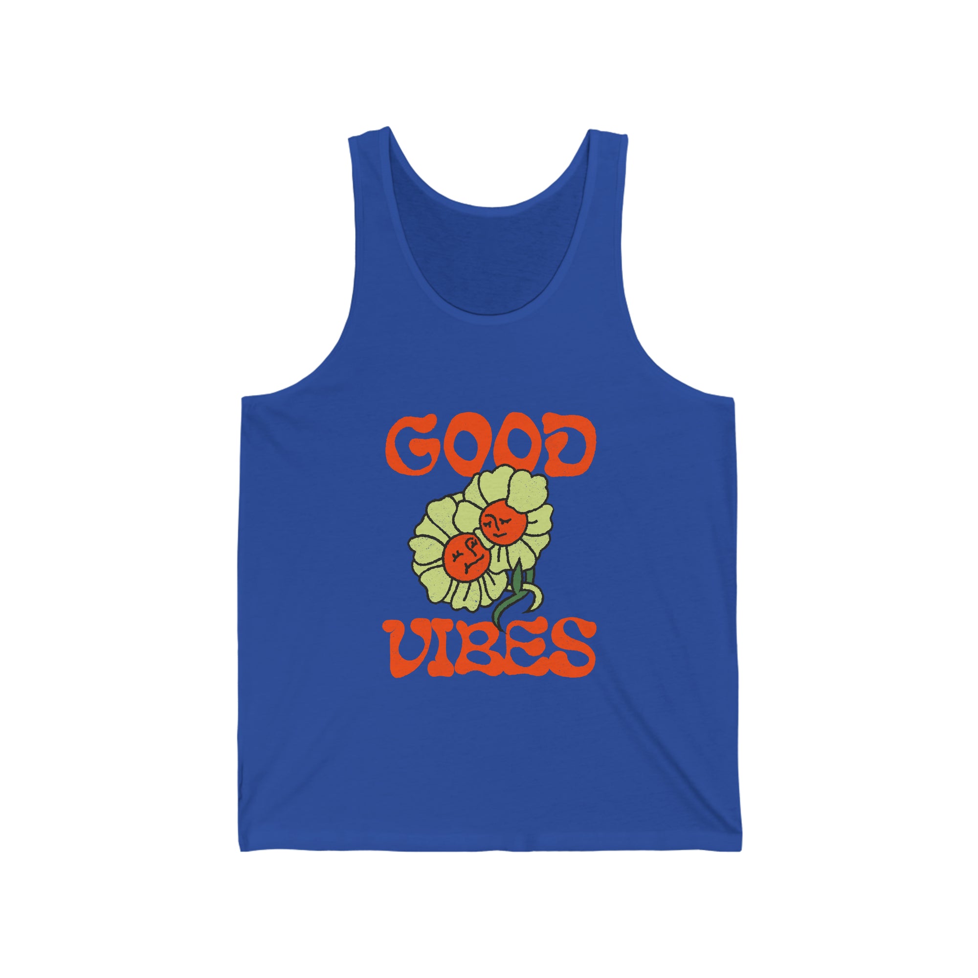 Good Vibes Customized Unisex Jersey Tank