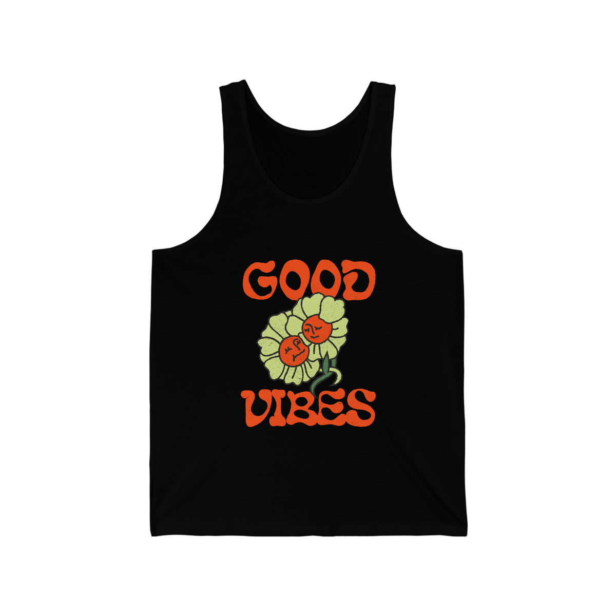 Good Vibes Customized Unisex Jersey Tank