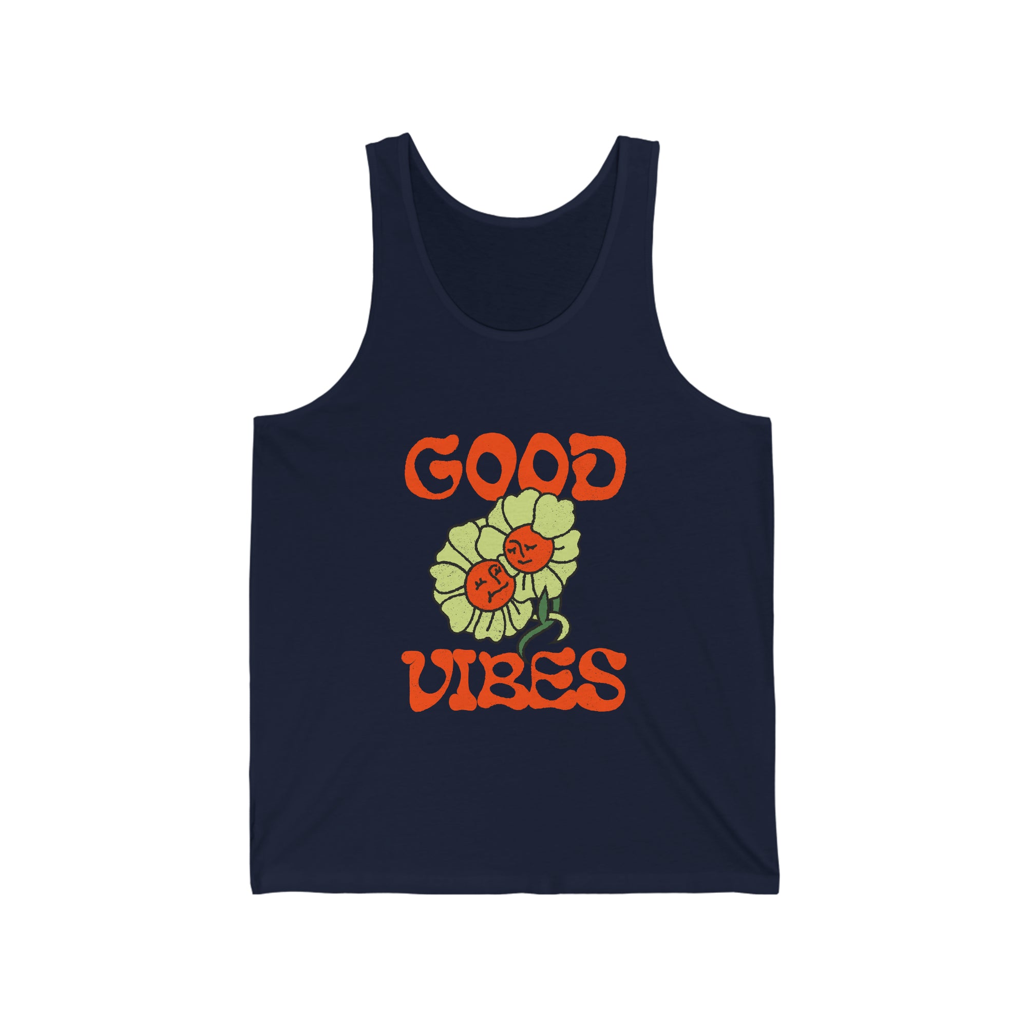 Good Vibes Customized Unisex Jersey Tank