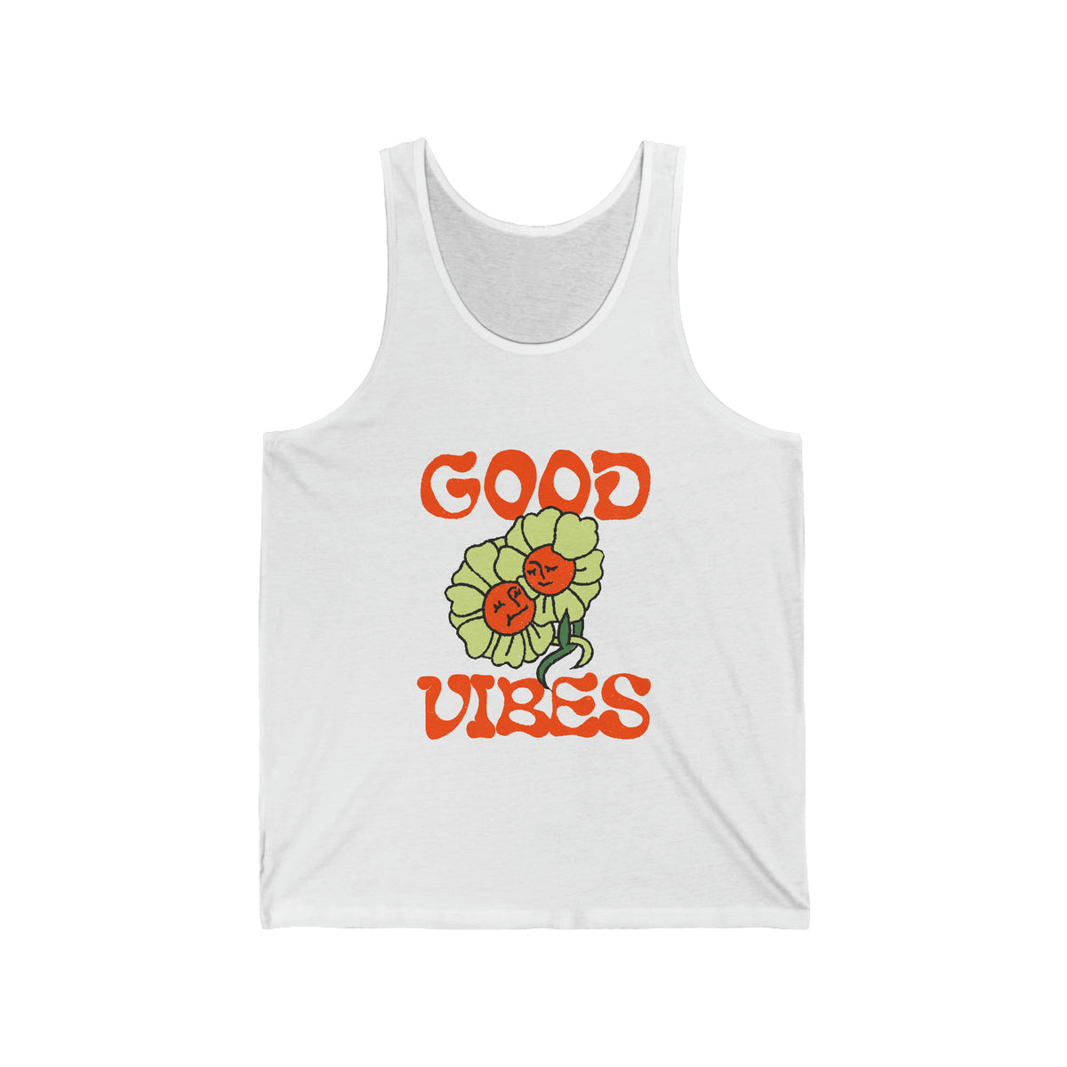 Good Vibes Customized Unisex Jersey Tank