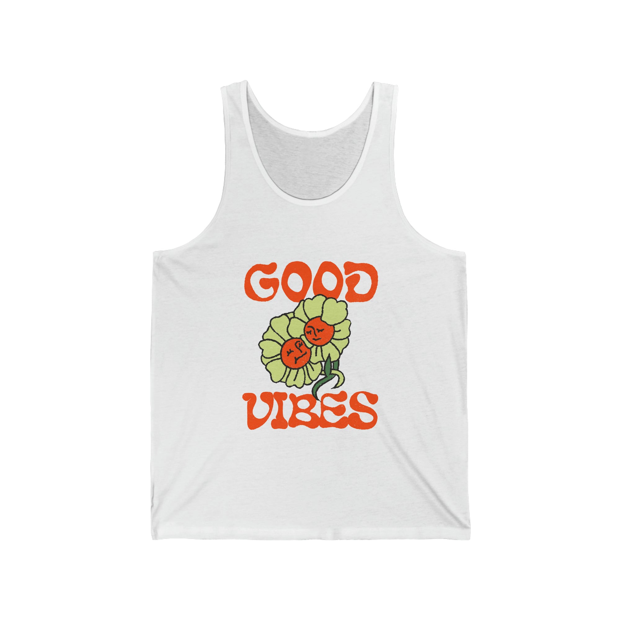 Good Vibes Customized Unisex Jersey Tank
