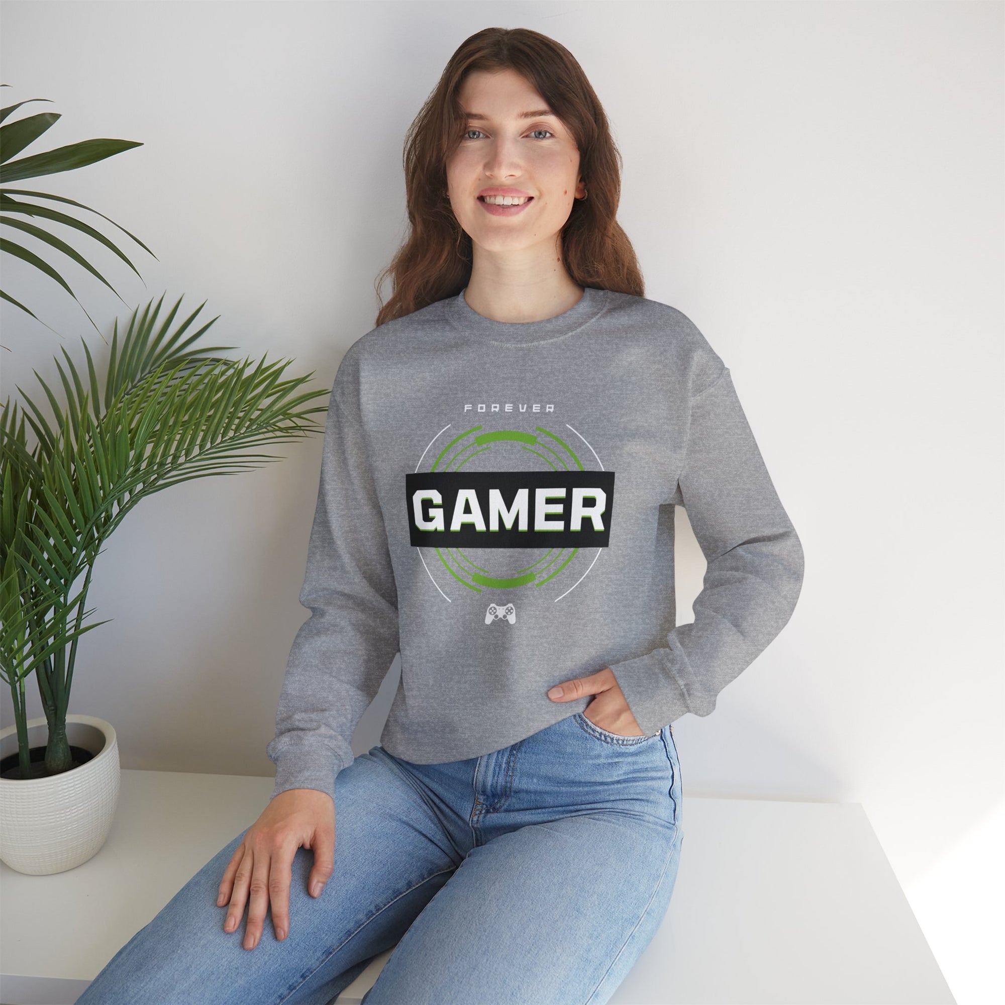 Gamer Customized Unisex Heavy Blend™ Crewneck Sweatshirt