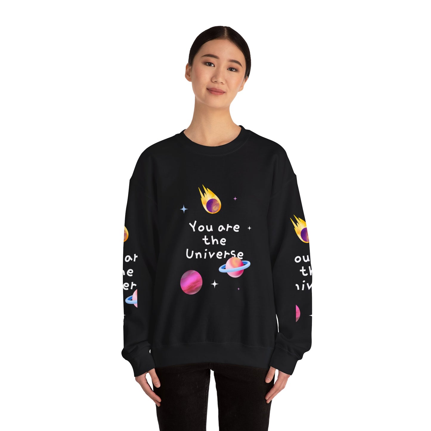 You Are The Universe Customized Unisex Heavy Blend™ Crewneck Sweatshirt