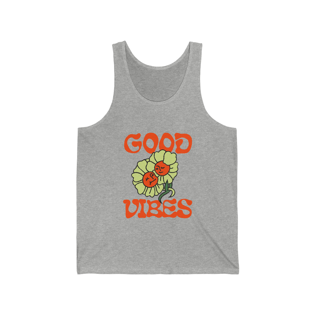 Good Vibes Customized Unisex Jersey Tank