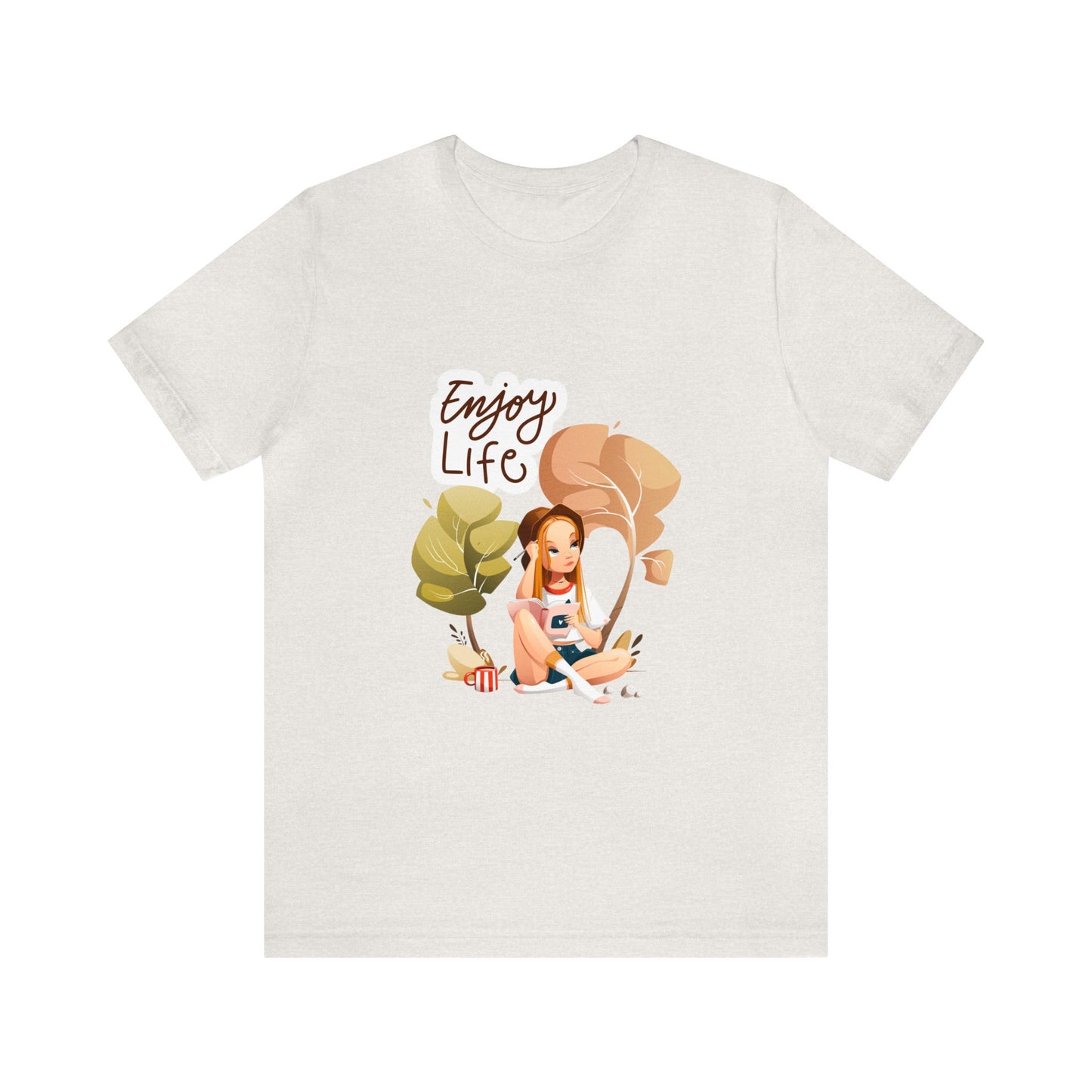 Enjoy Life Customized Unisex Jersey Short Sleeve Tee