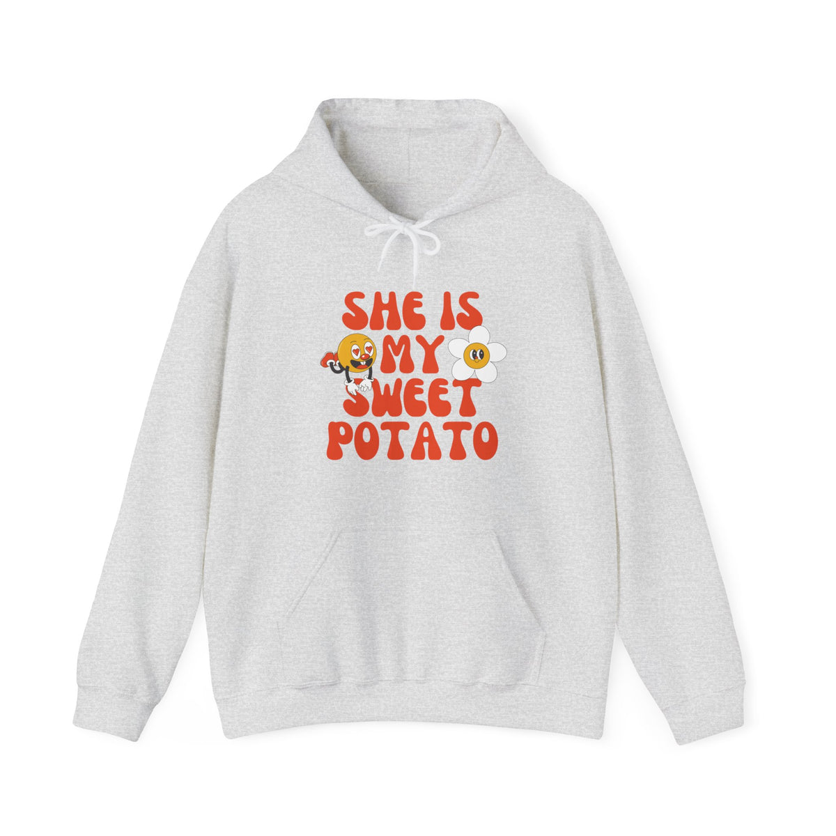 She is My Sweet Potato Customized Unisex Heavy Blend™ Hooded Sweatshirt
