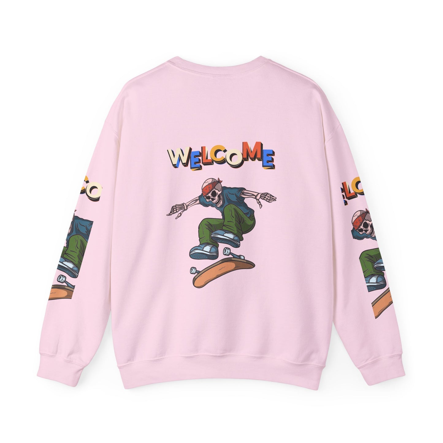 Welcome Skaters Customized Unisex Heavy Blend™ Crewneck Sweatshirt