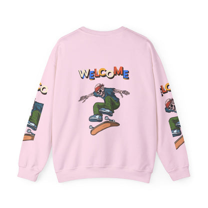 Welcome Skaters Customized Unisex Heavy Blend™ Crewneck Sweatshirt