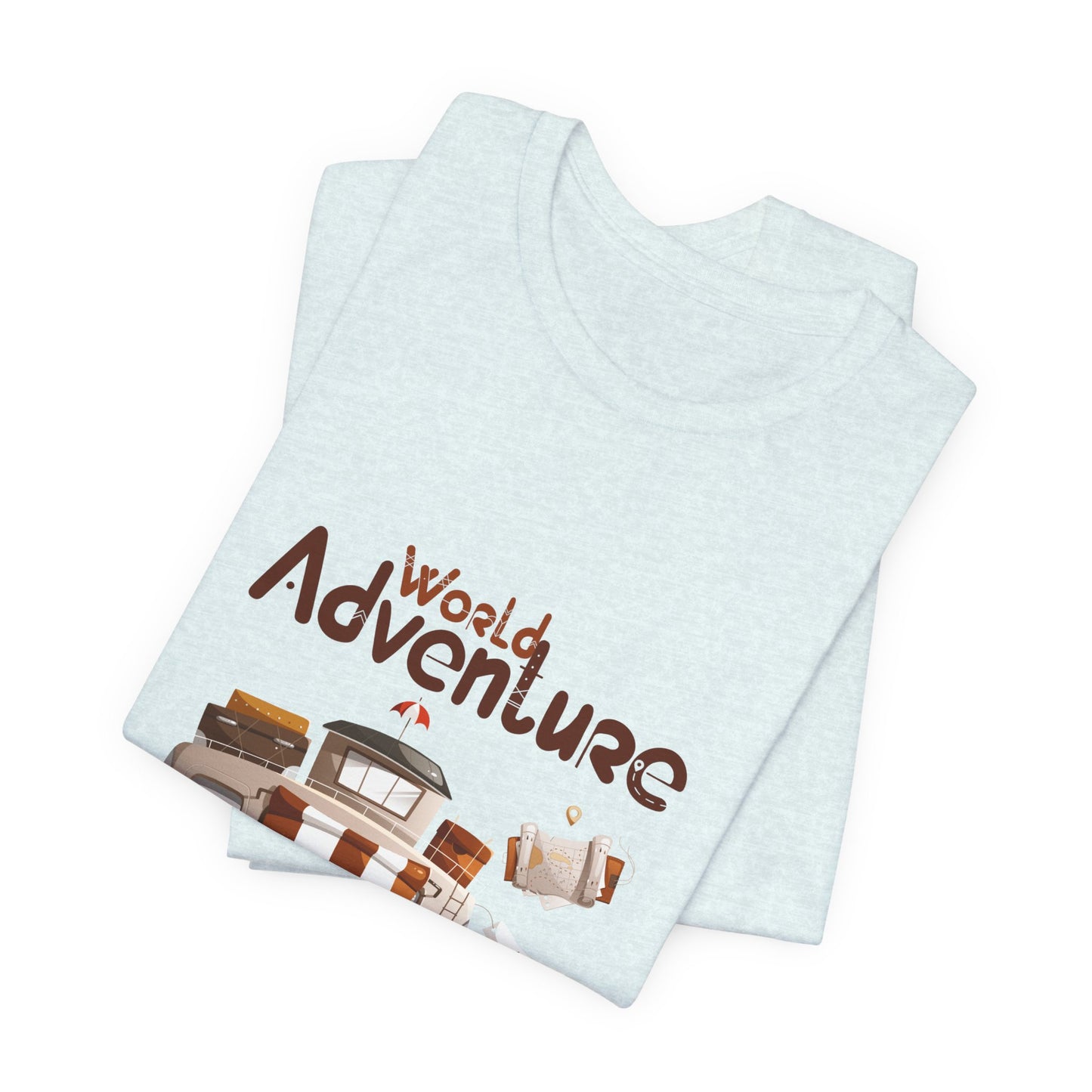 World Adventure Customized Unisex Jersey Short Sleeve Tee