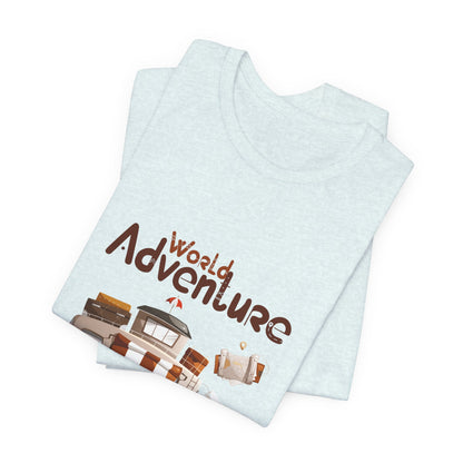 World Adventure Customized Unisex Jersey Short Sleeve Tee