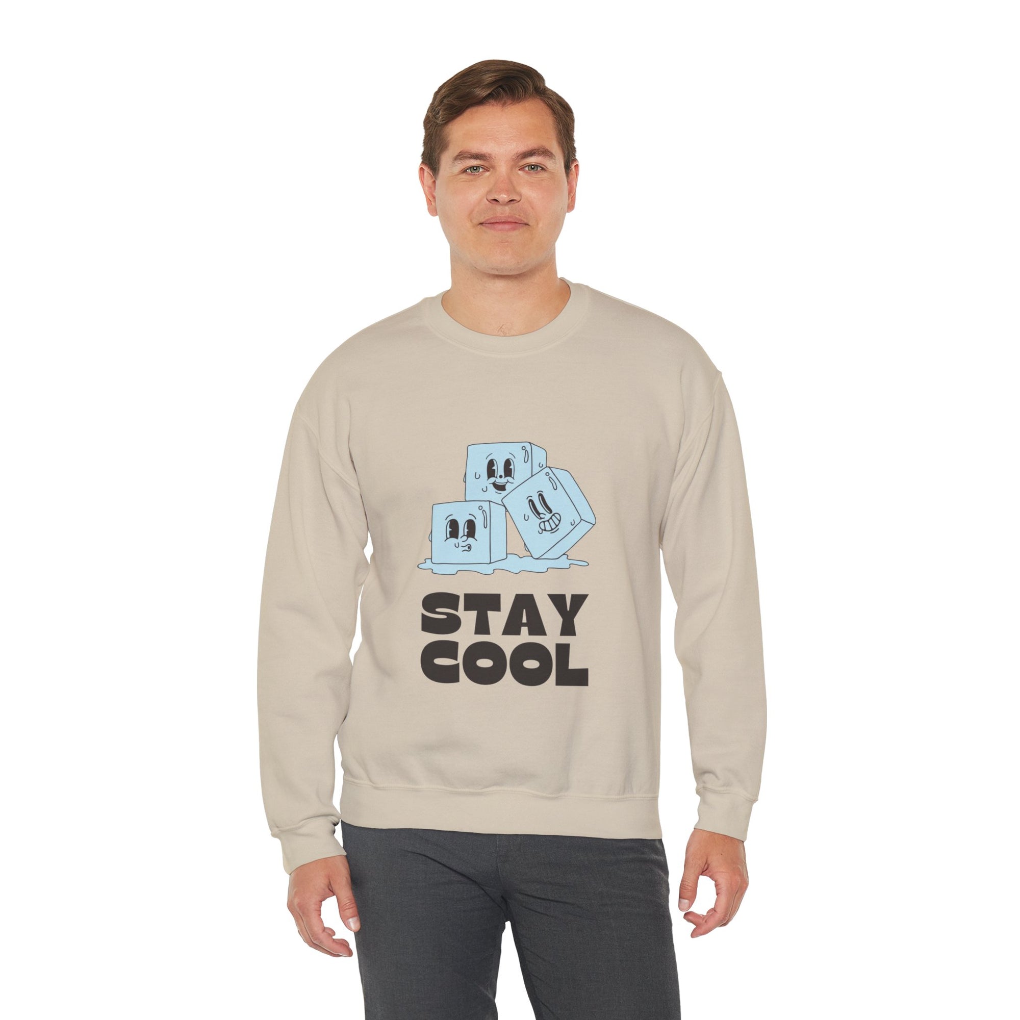 Stay Cool Customized Unisex Heavy Blend™ Crewneck Sweatshirt