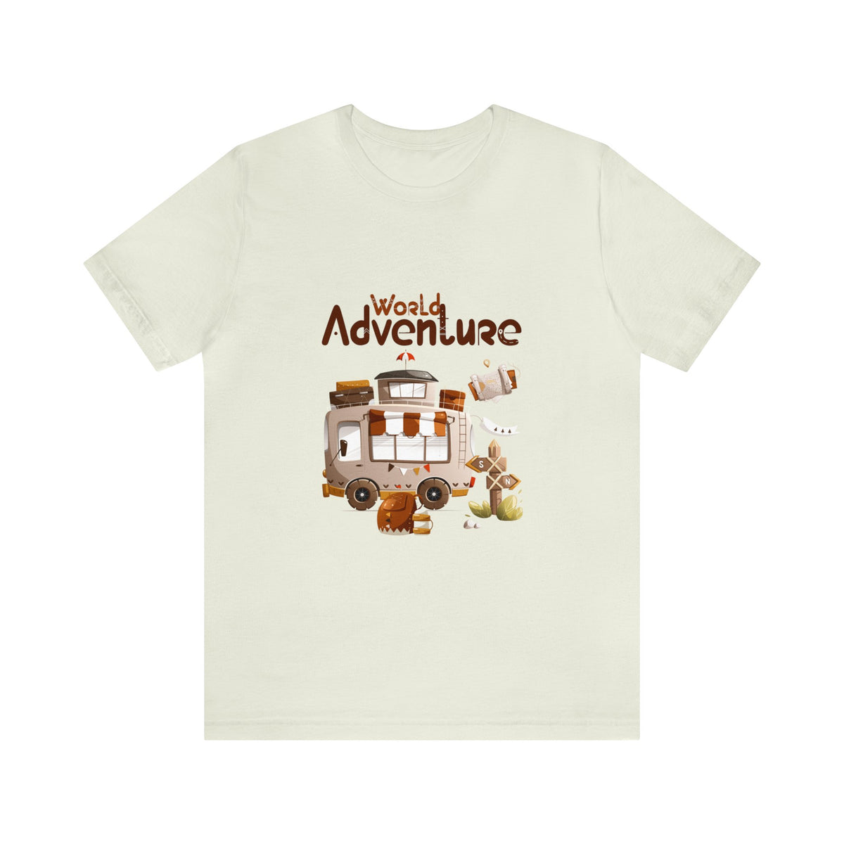 World Adventure Customized Unisex Jersey Short Sleeve Tee