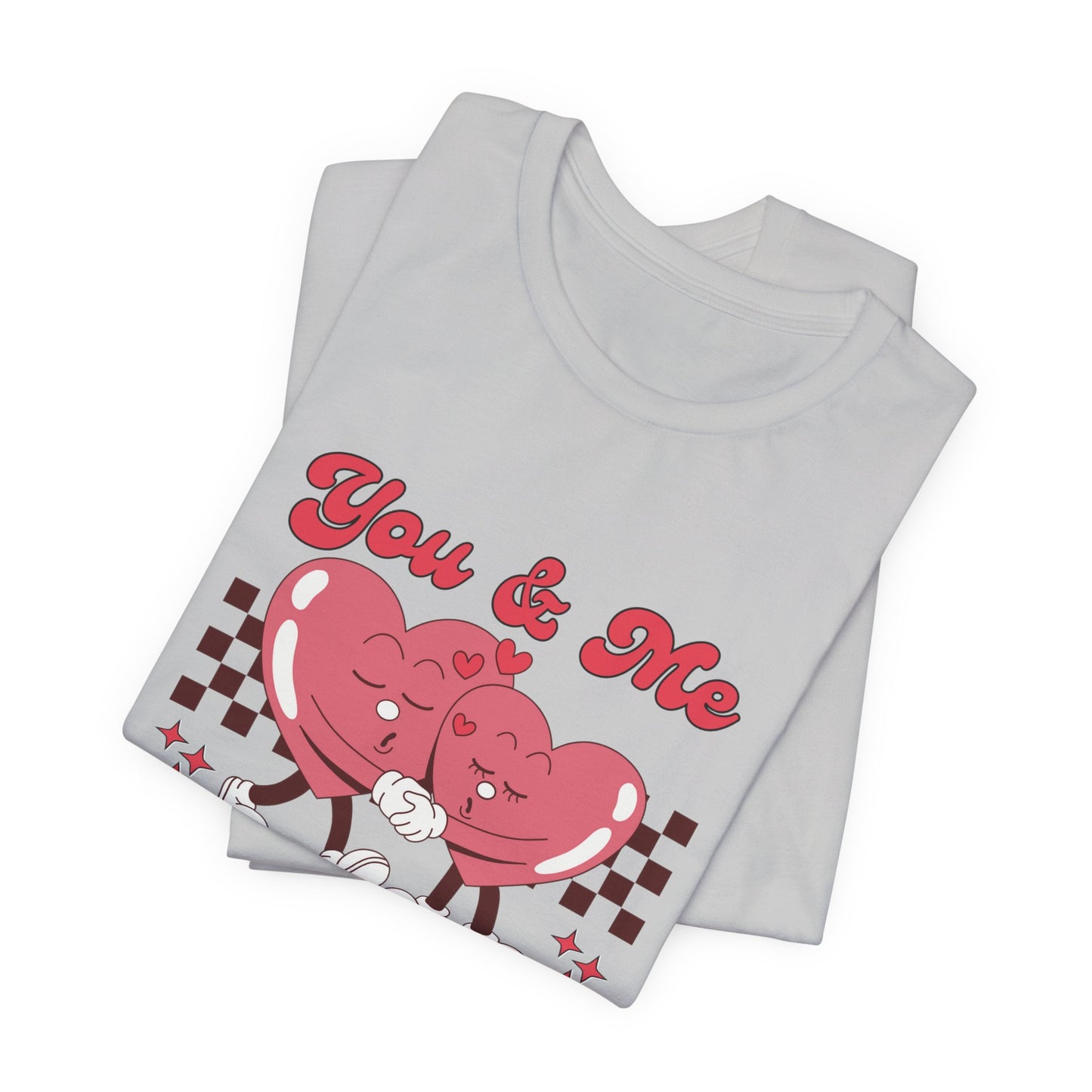 You And Me Always Together Customized Unisex Jersey Short Sleeve Tee