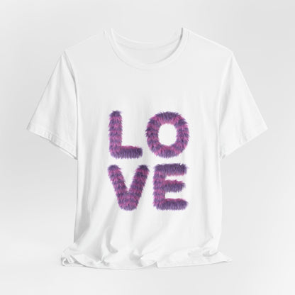 A Sign of Love Customized Unisex Jersey Short Sleeve Tee
