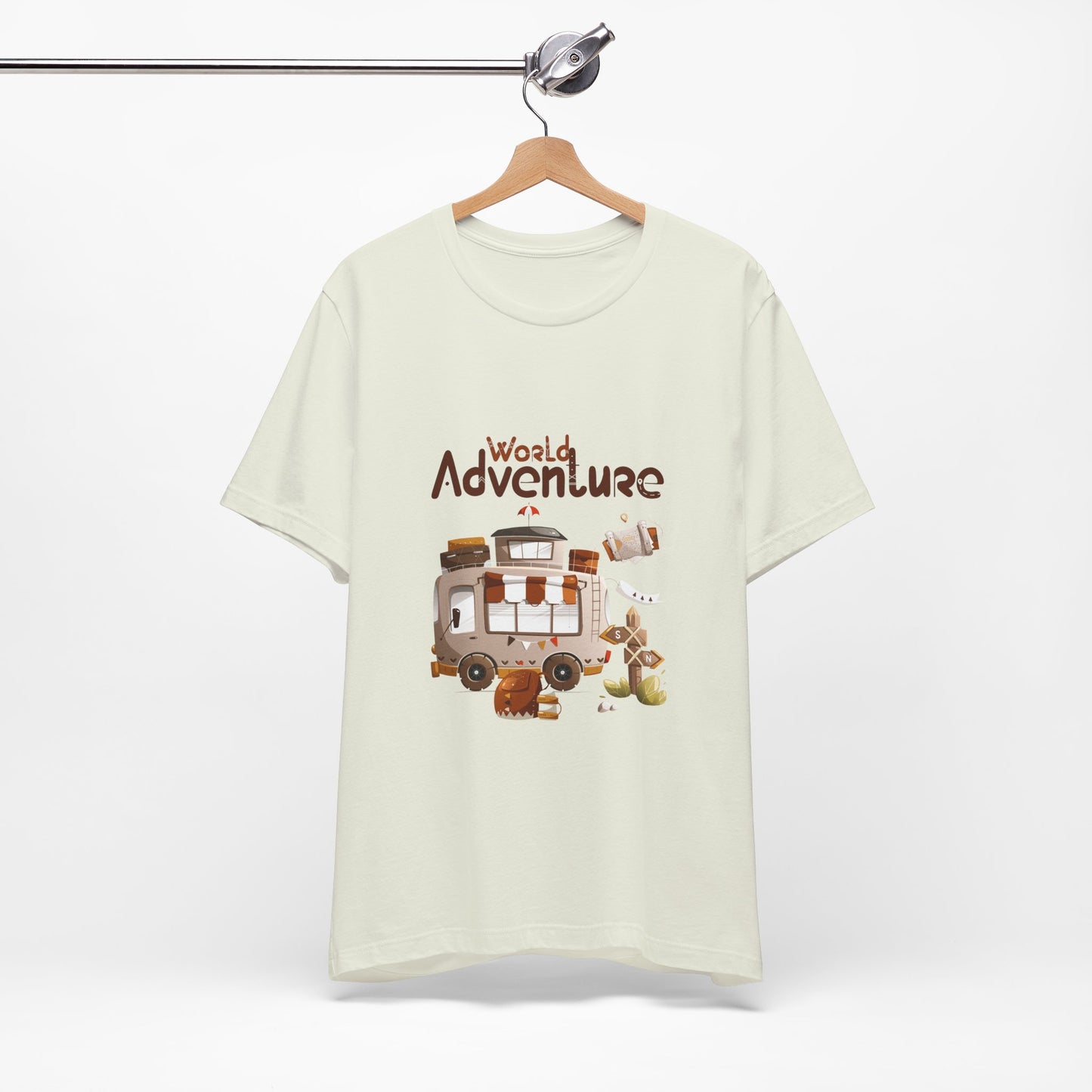 World Adventure Customized Unisex Jersey Short Sleeve Tee