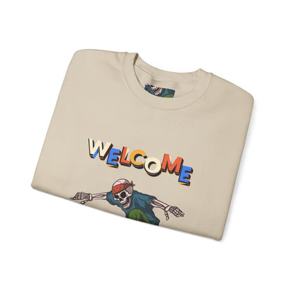 Welcome Skaters Customized Unisex Heavy Blend™ Crewneck Sweatshirt