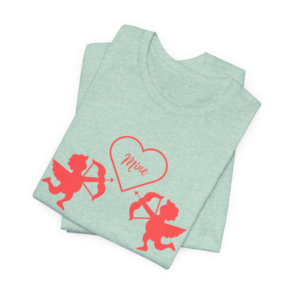 The Symbol of Love Customized Unisex Jersey Short Sleeve Tee