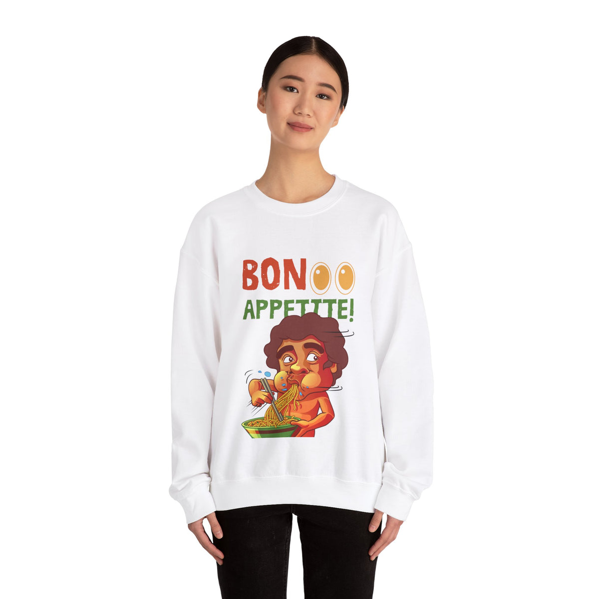 Bon Appetite Customized Unisex Heavy Blend™ Crewneck Sweatshirt